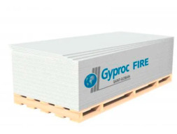 Гипсокартон GYPROC ФАЙЕР 3000х1200х12,5 мм