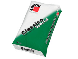 Штукатурка декоративная Baumit Classico Special белая Шуба 1 мм