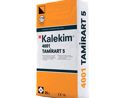 Шпатлёвка цементная финишная 4001 Tamirart 5, Kalekim 25 кг