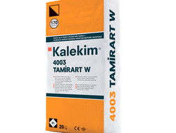 Шпатлёвка цементная финишная 4003 Tamirart W белый, Kalekim 25 кг