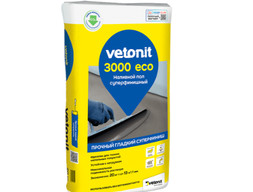 Суперфинишный наливной пол Vetonit 3000 Eco, 20 кг