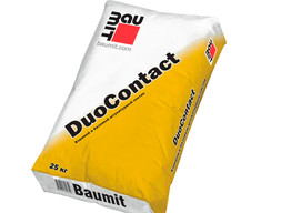 Клеевой и базовый штукатурный состав Baumit DuoContact, 25 кг
