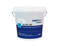 Гидроизоляция готовая эластичная Unleak Acryl WE, 5 кг