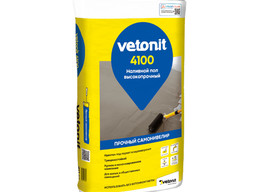 Высокопрочный наливной пол Vetonit 4100, 20 кг