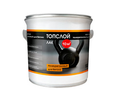 Лак-пропитка полиуретановый для бетона Perfekta Топслой Лак, 3 кг