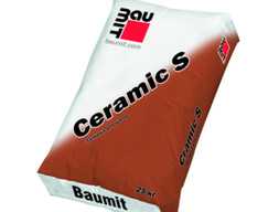 Затирка для швов Baumit Ceramic S, бежевая 25 кг